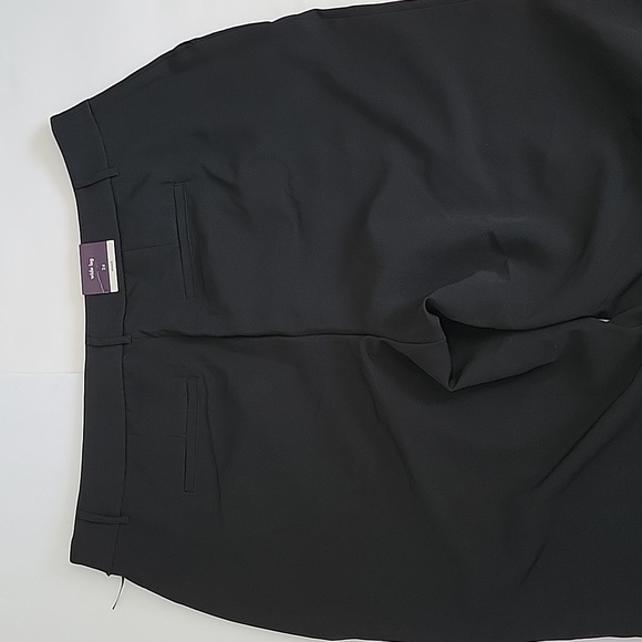 AVA & VIV WIDE LEG BLACK PANTS/ SIZE 24. - Picture 6 of 9